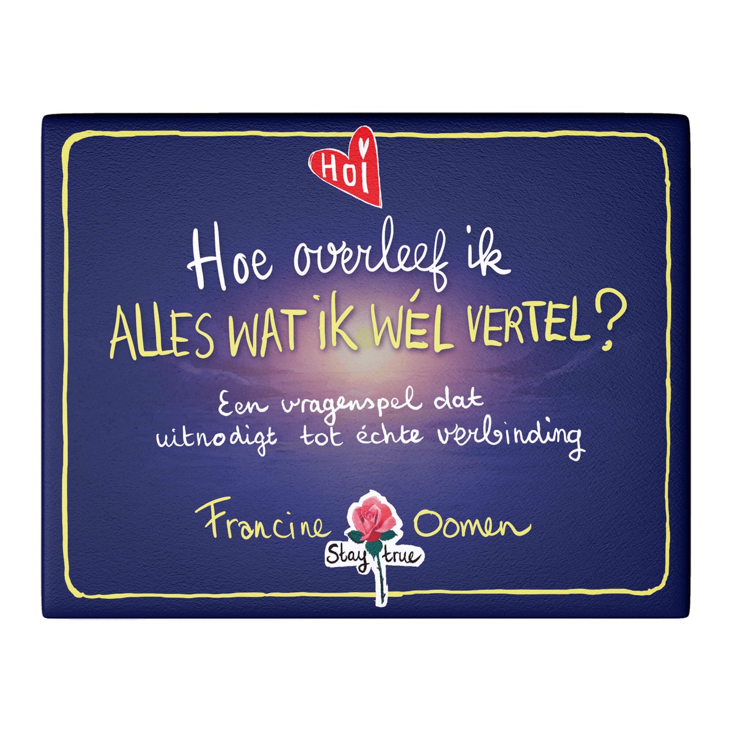 Vragenspel - Hoe overleef ik alles wat ik wél vertel?